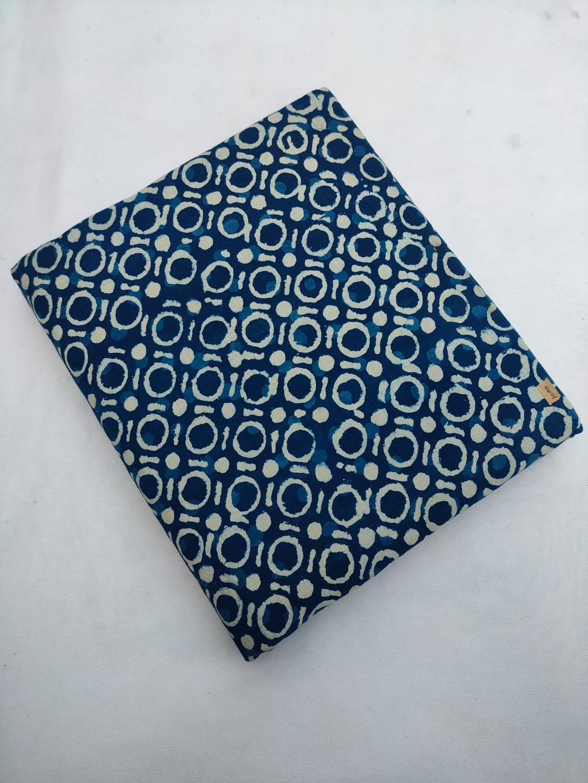 Bagru Pure Cotton Hand Block Fabric - JBRBK690