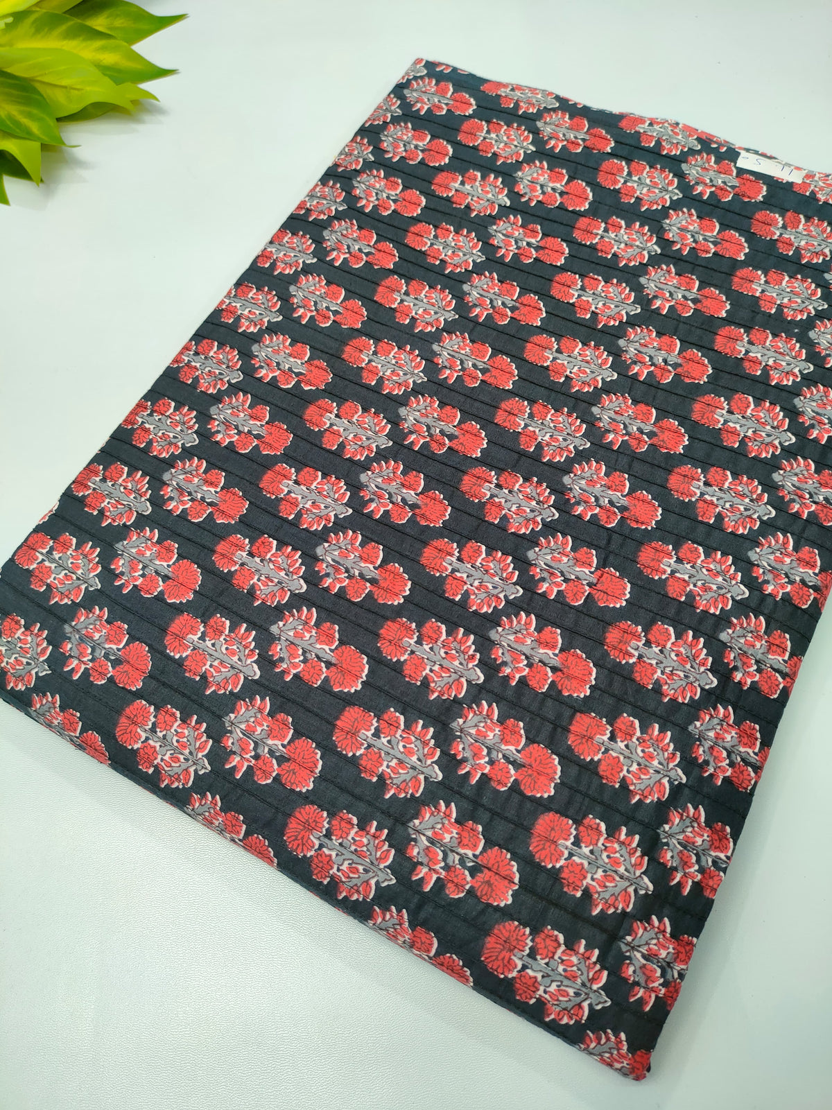 Pin Tuck Cotton Fabrics for dress material