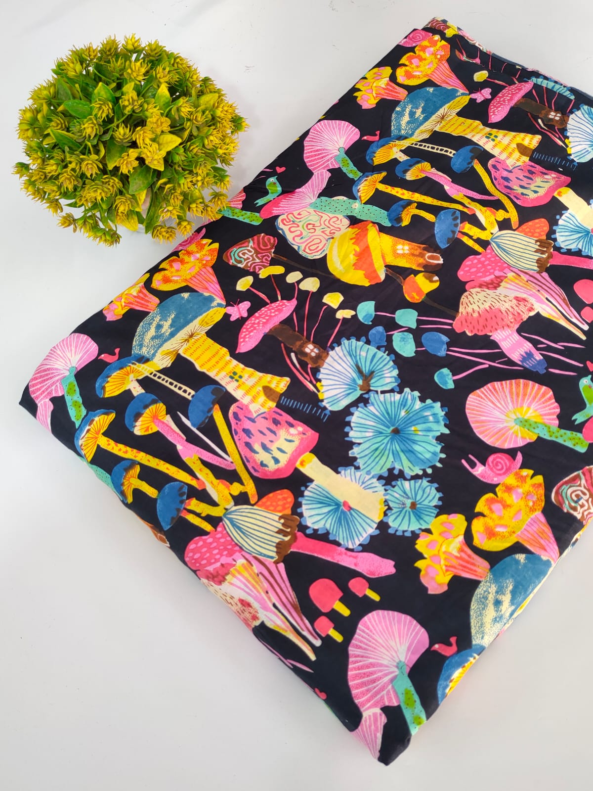 Screen Print Pure Cotton Fabric