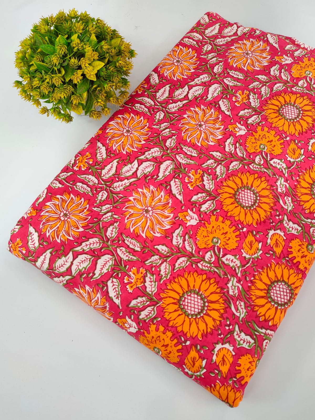 Screen Print Pure Cotton Fabric