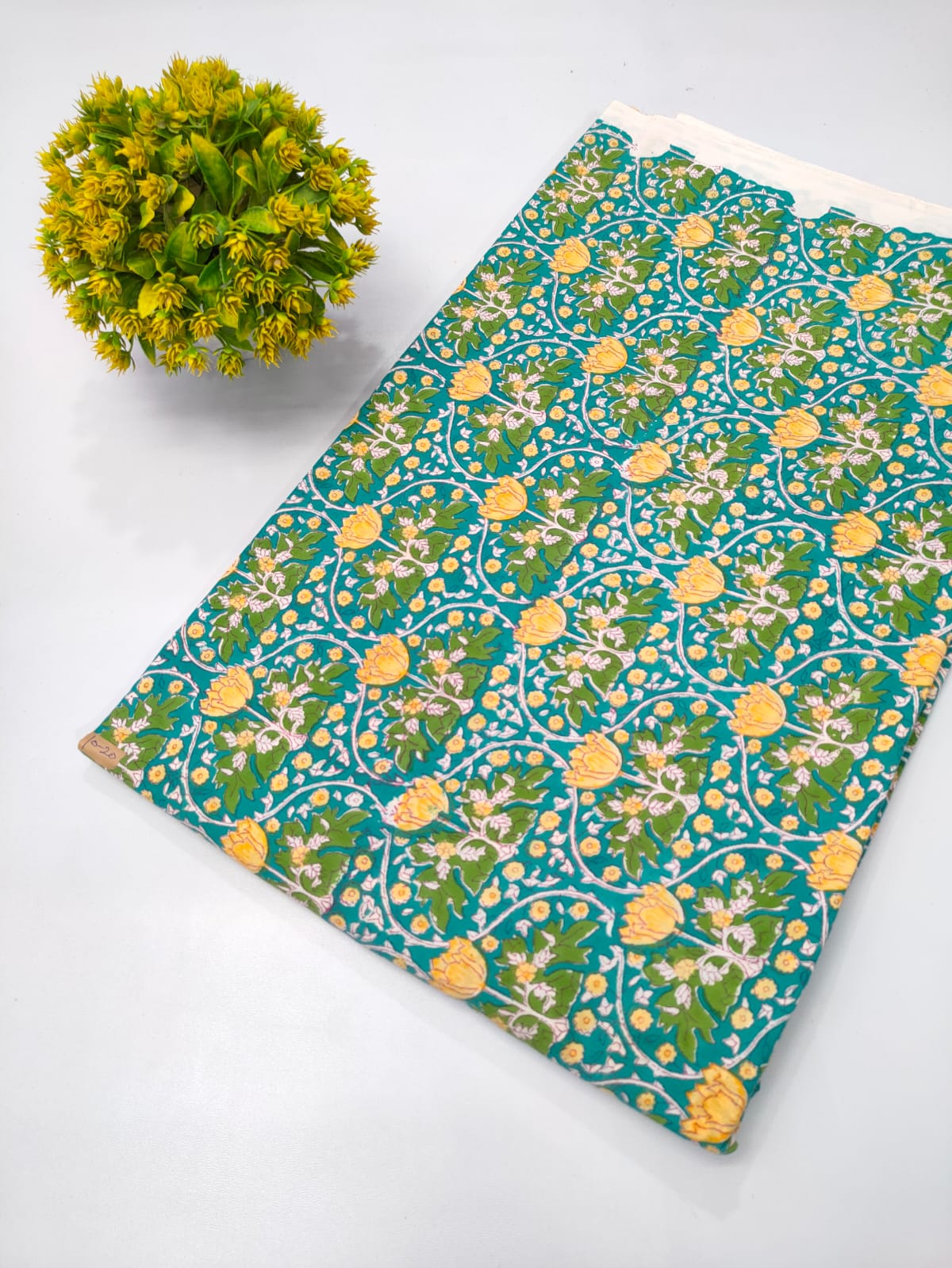 Repit Print Sanganeri hand block printed fabrics