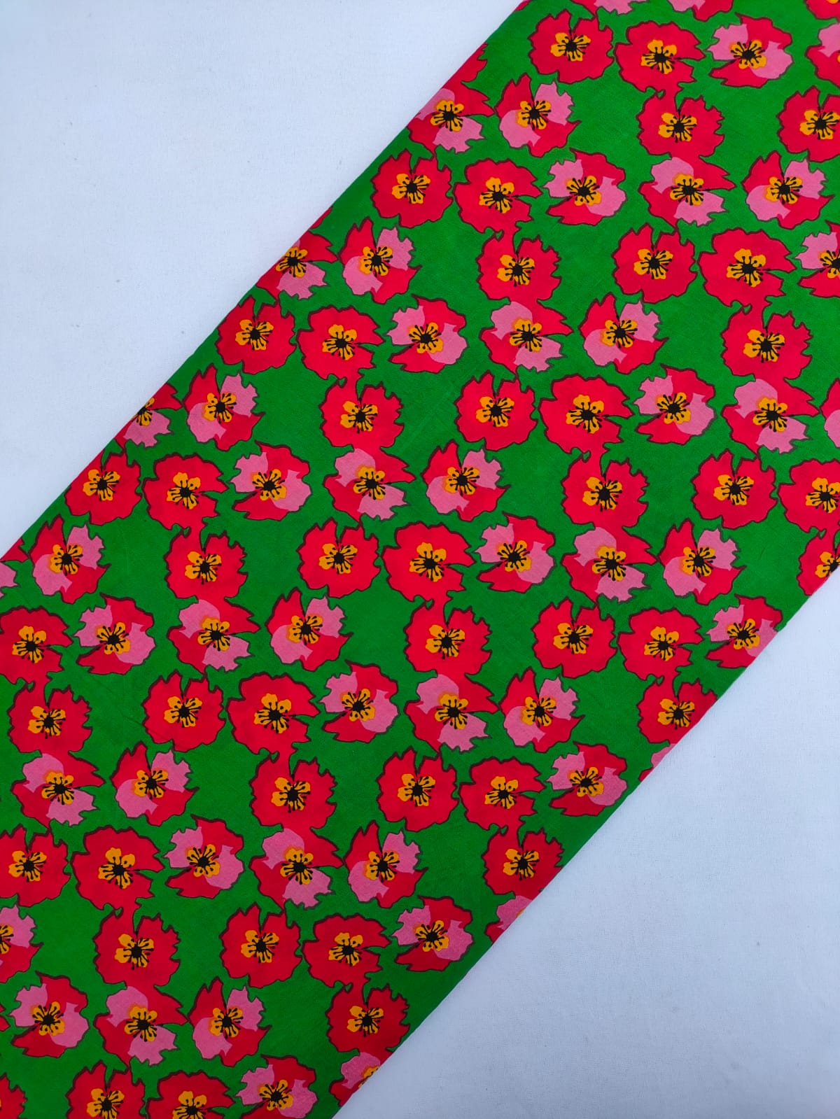 Sanganeri Print Pure Cotton Fabric - JBRJF407
