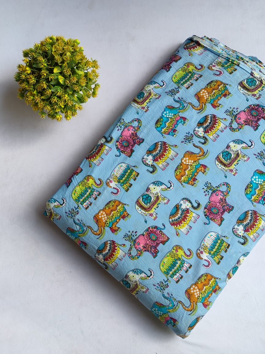 Sanganeri Print Pure Cotton Fabric - JBRJF1-1