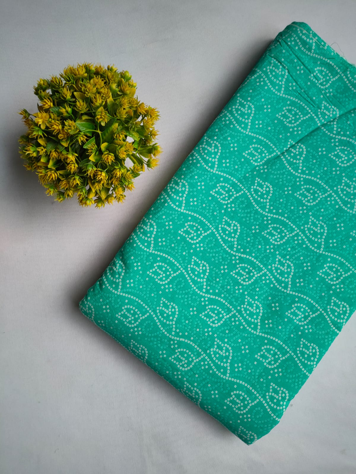 Sanganeri Print Pure Cotton Fabric - JBRSD39