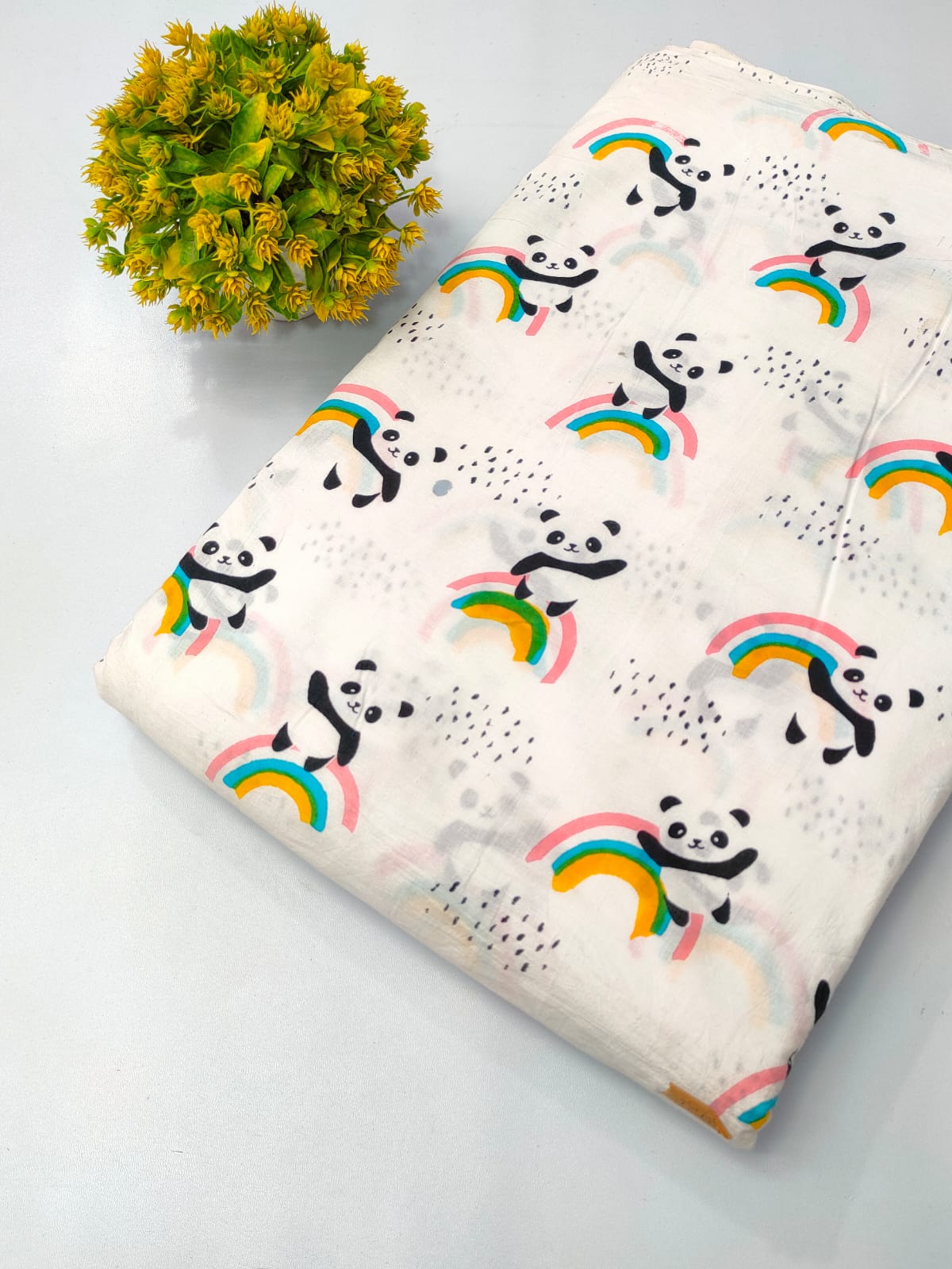 Pure Cotton Fabric Screen Printed