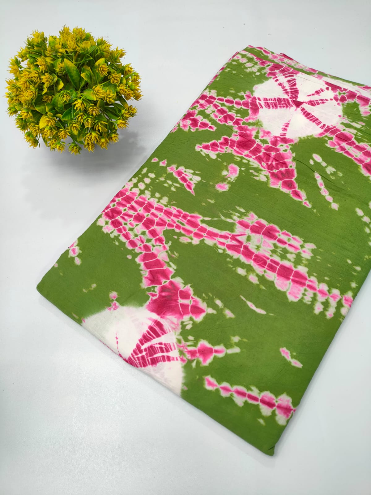 Shibori Tie and Dye Cotton Fabric