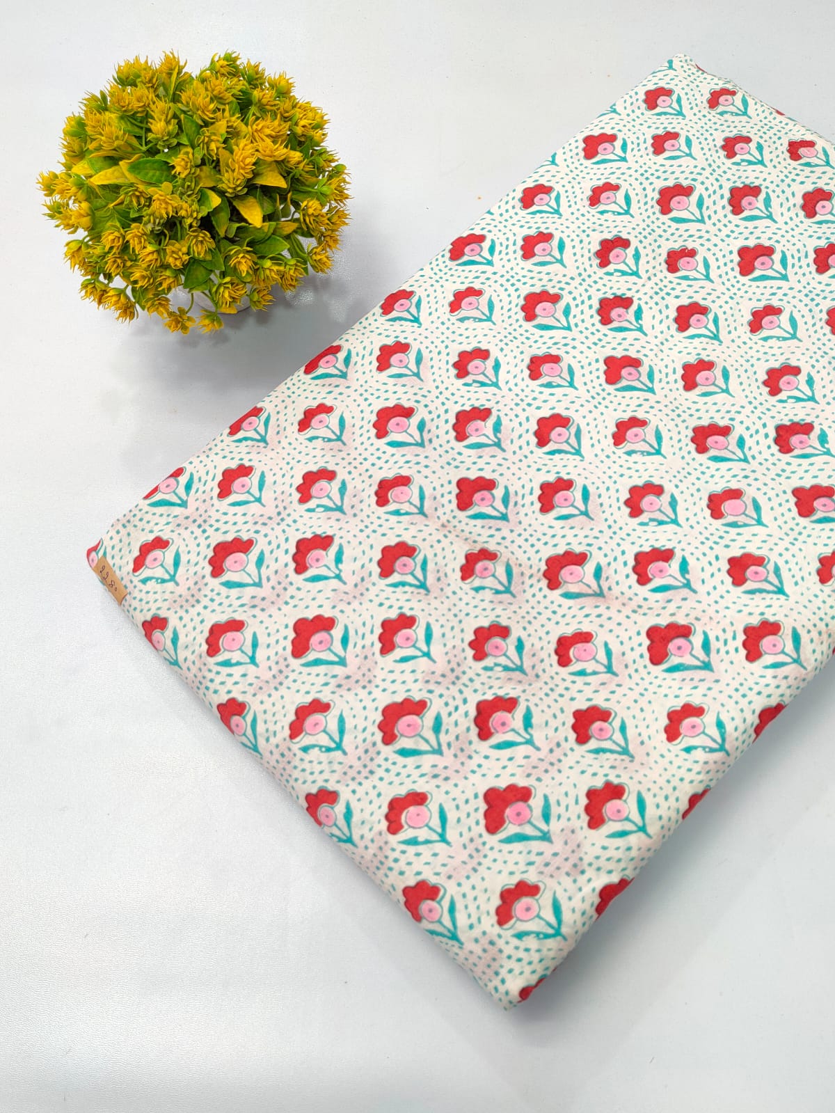Soft Cotton Hand Block Fabric