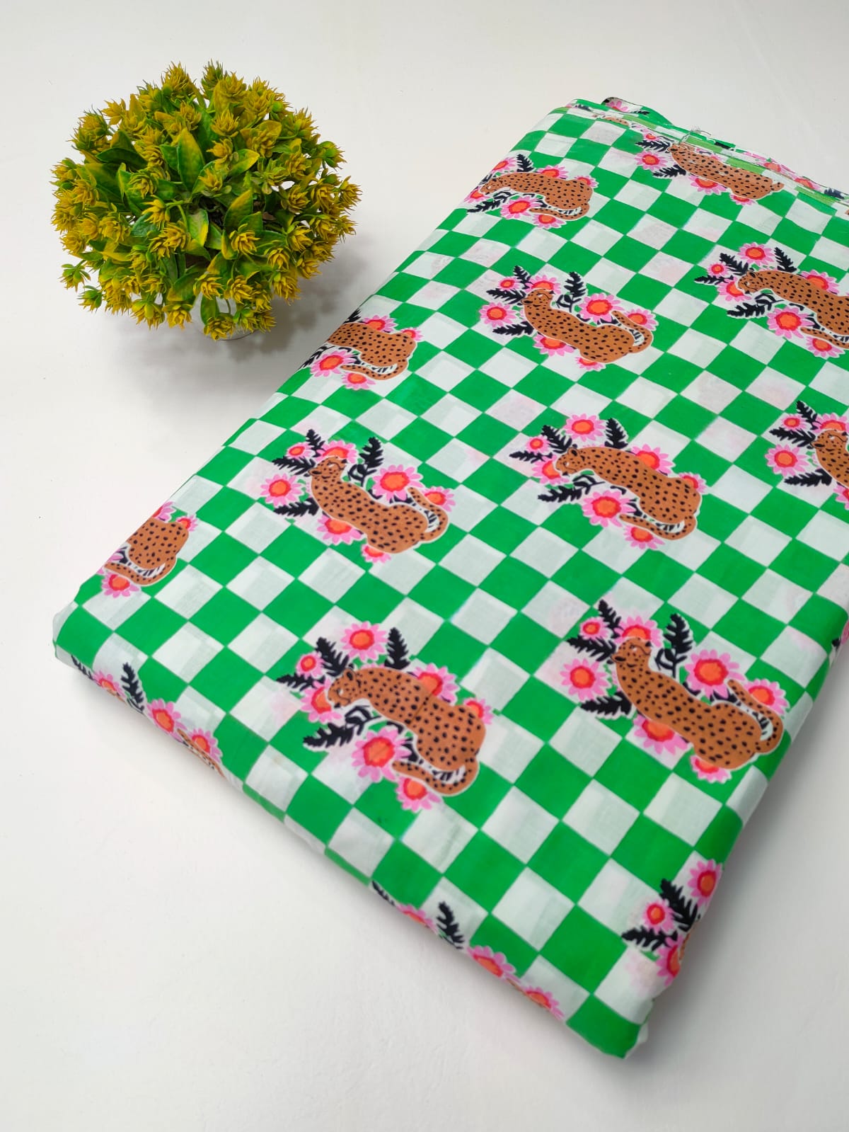 Latest cotton fabrics design