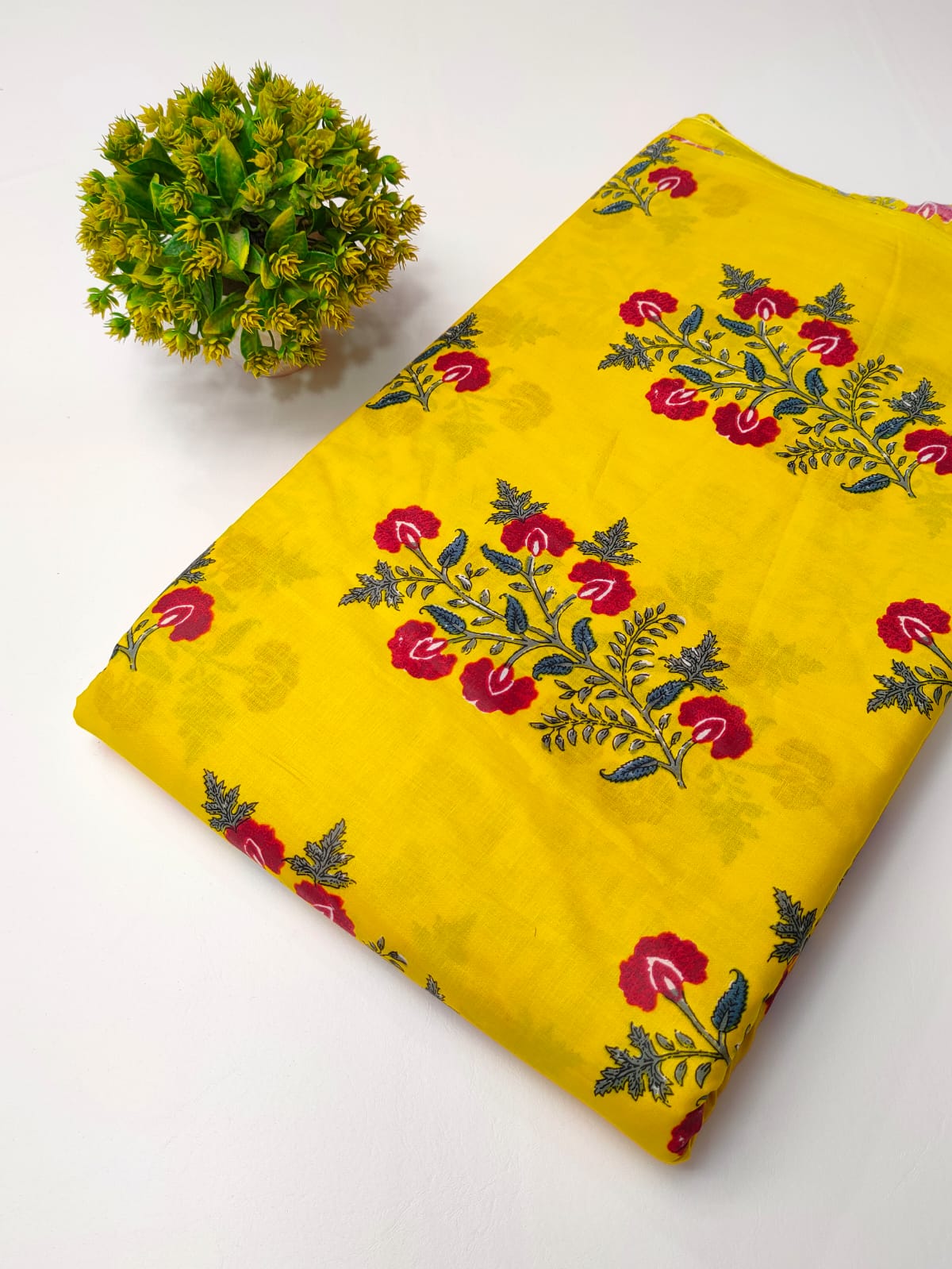 Latest cotton fabrics design