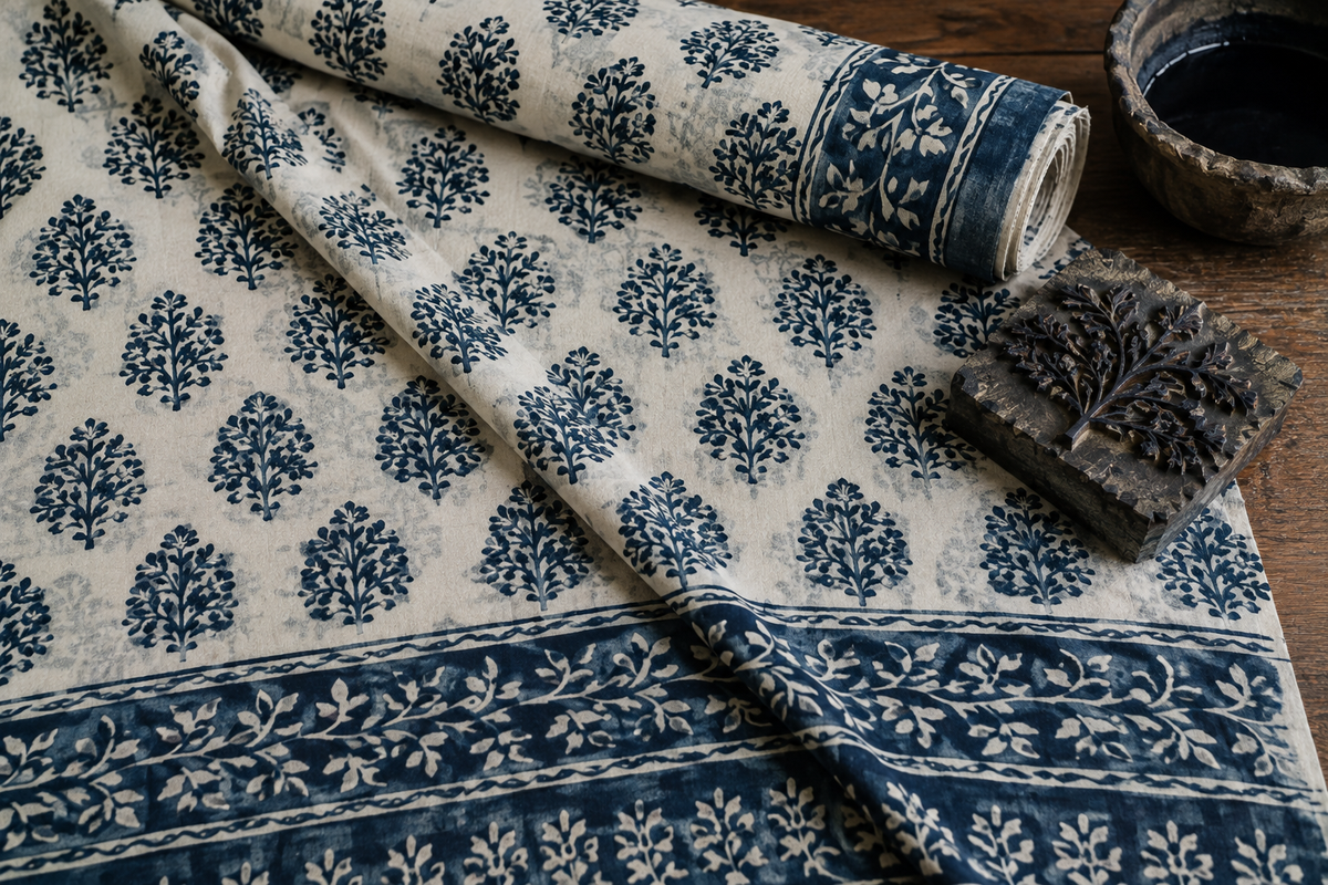 Dabu Print Fabrics Wholesale