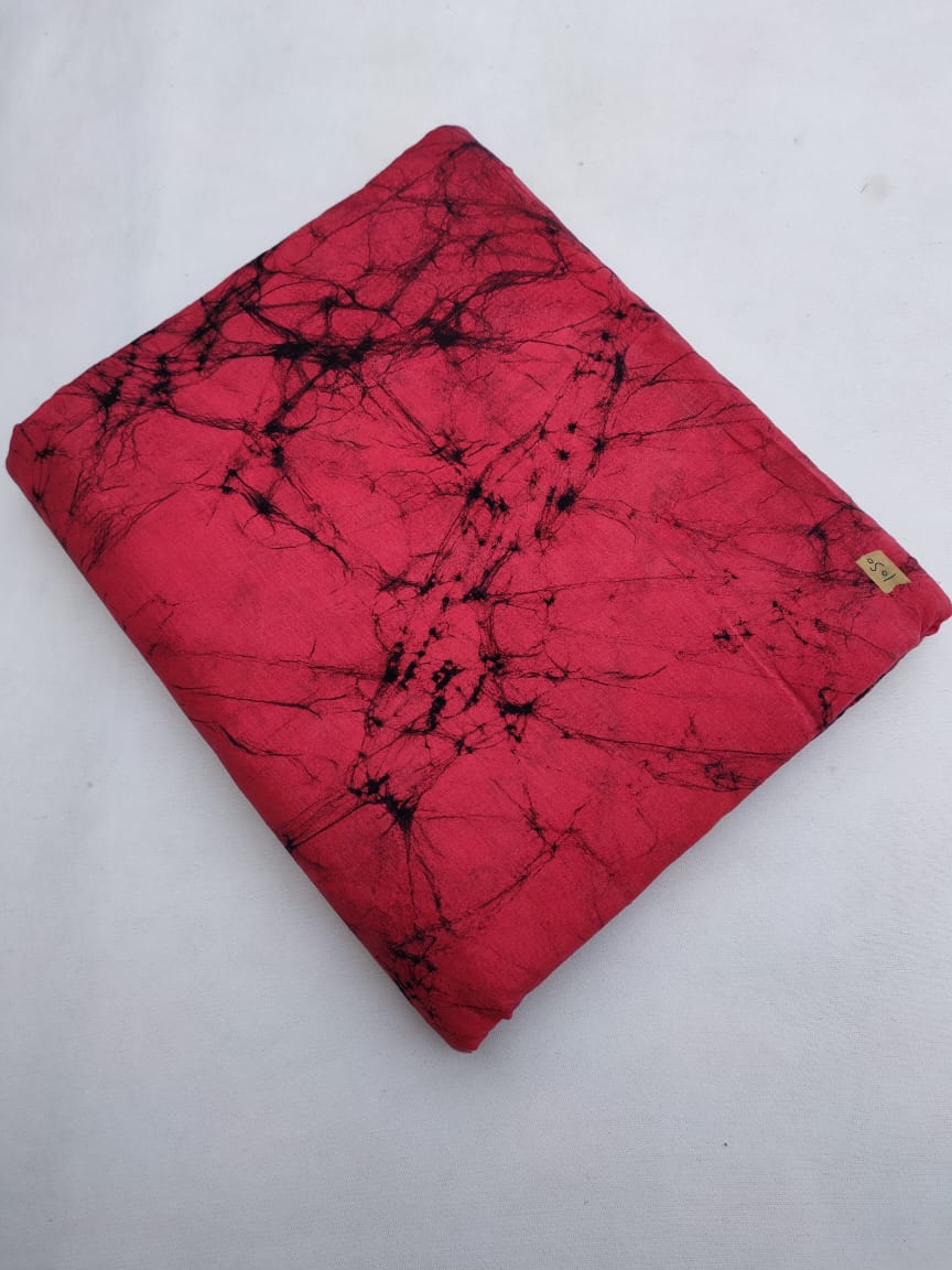 Bagru Pure Cotton Hand Block Fabric - JBRBK721