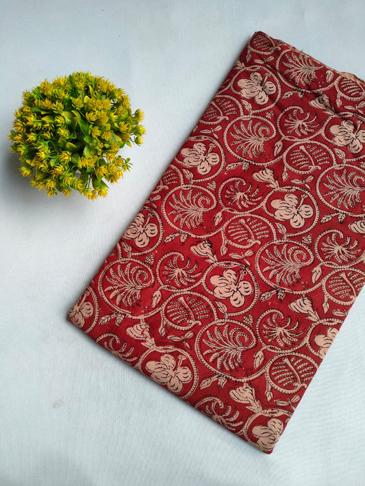 Hand Block Printed Pure Cotton Fabric - JBRFBK25