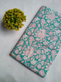 Hand Block Printed Pure Cotton Fabric - JBRFBK33
