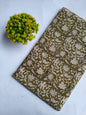 Hand Block Printed Pure Cotton Fabric - JBRFBK90