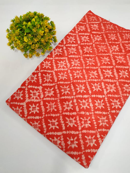 Bagru Block Printed Fabrics