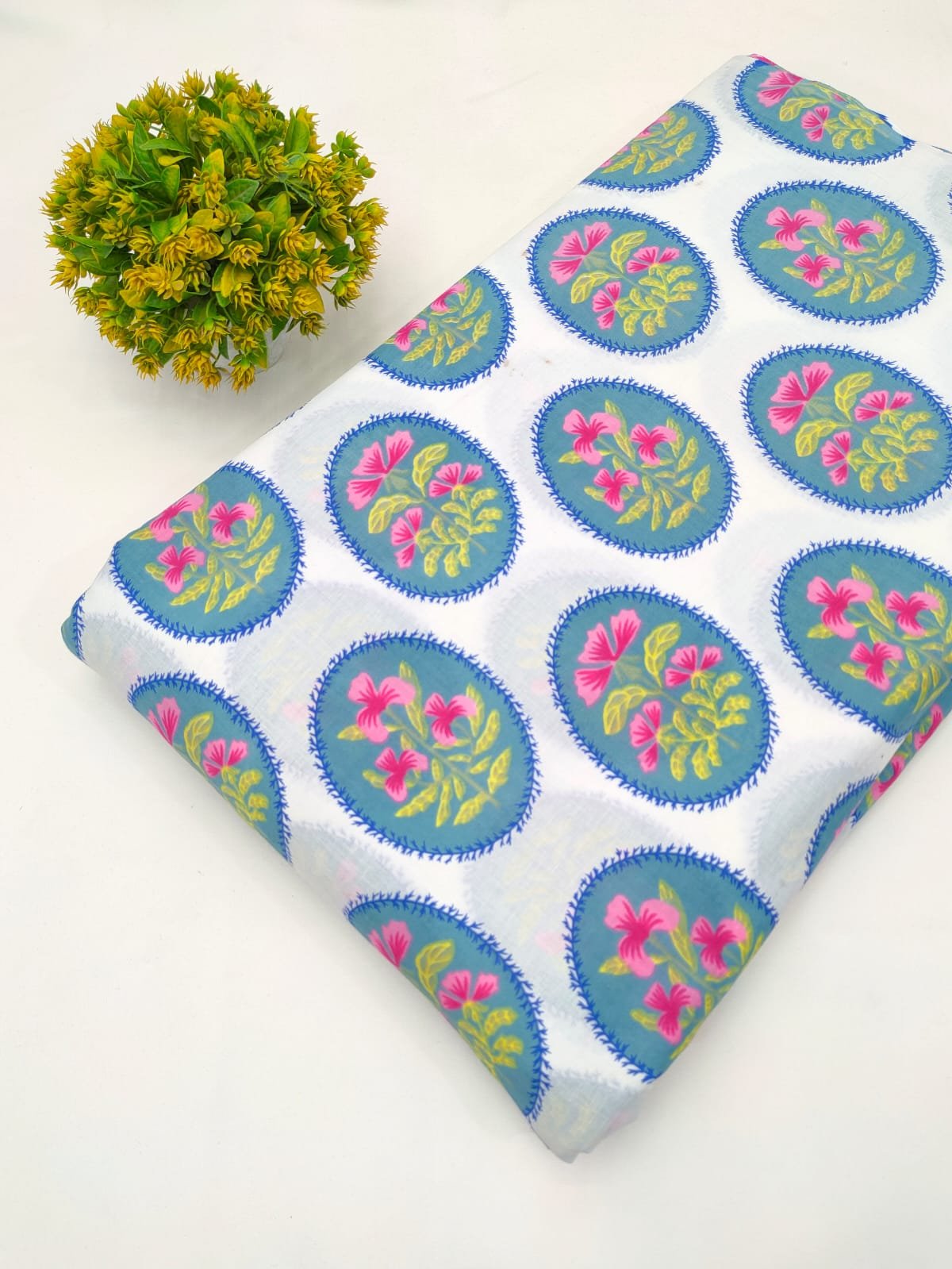 Cotton Dress Materials Tulsi Prints