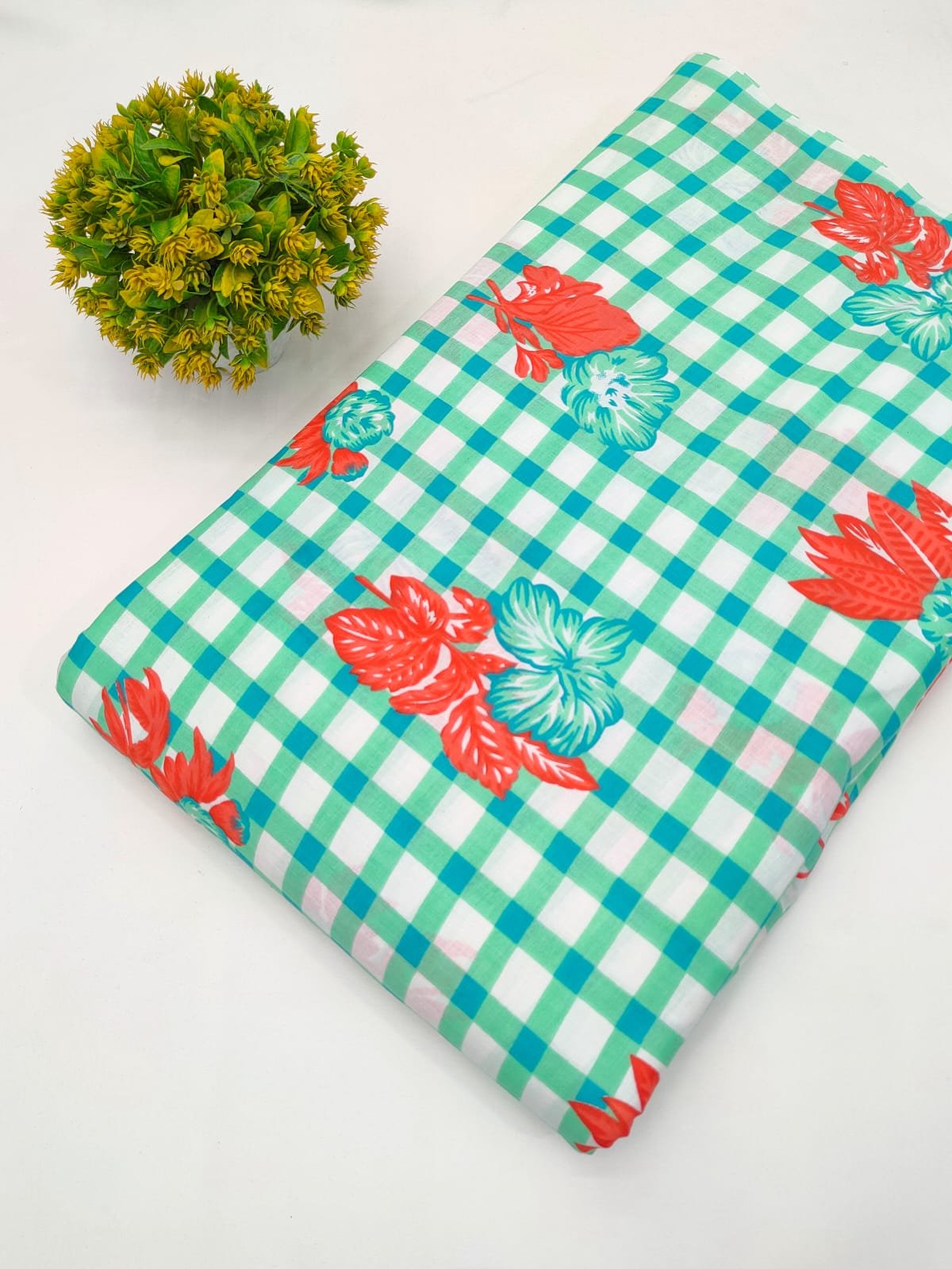 Cotton Dress Materials Tulsi Prints
