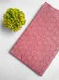 Rose Pink Geometric Jaipuri Block Print Pure Cotton Fabric From Tulsi Prints