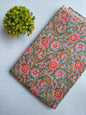 Hand Block printed cotton fabric