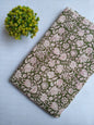 Hand Block printed cotton fabric