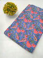 Hand block printed fabrics