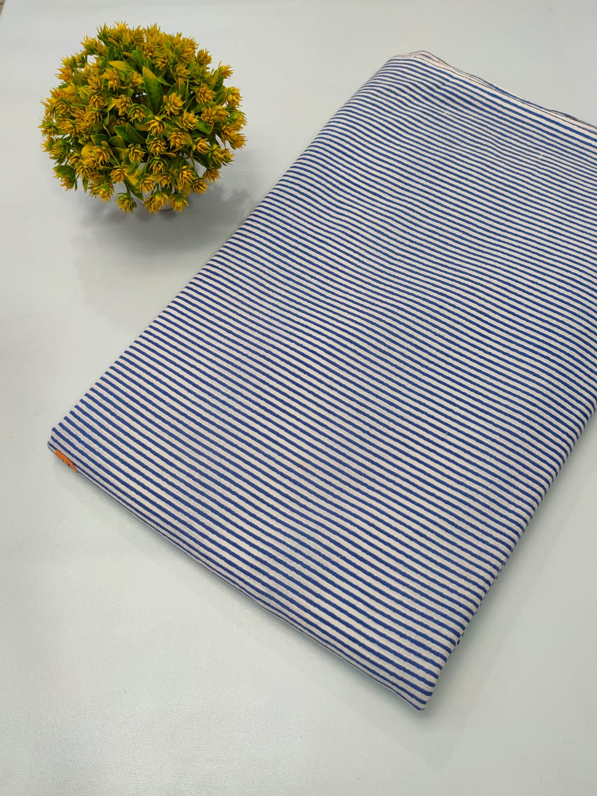 Hand block printed fabrics