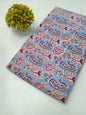 Hand block printed fabrics