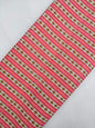 Pink Geometric Screen Print Pure Cotton Fabric From Tulsi Prints