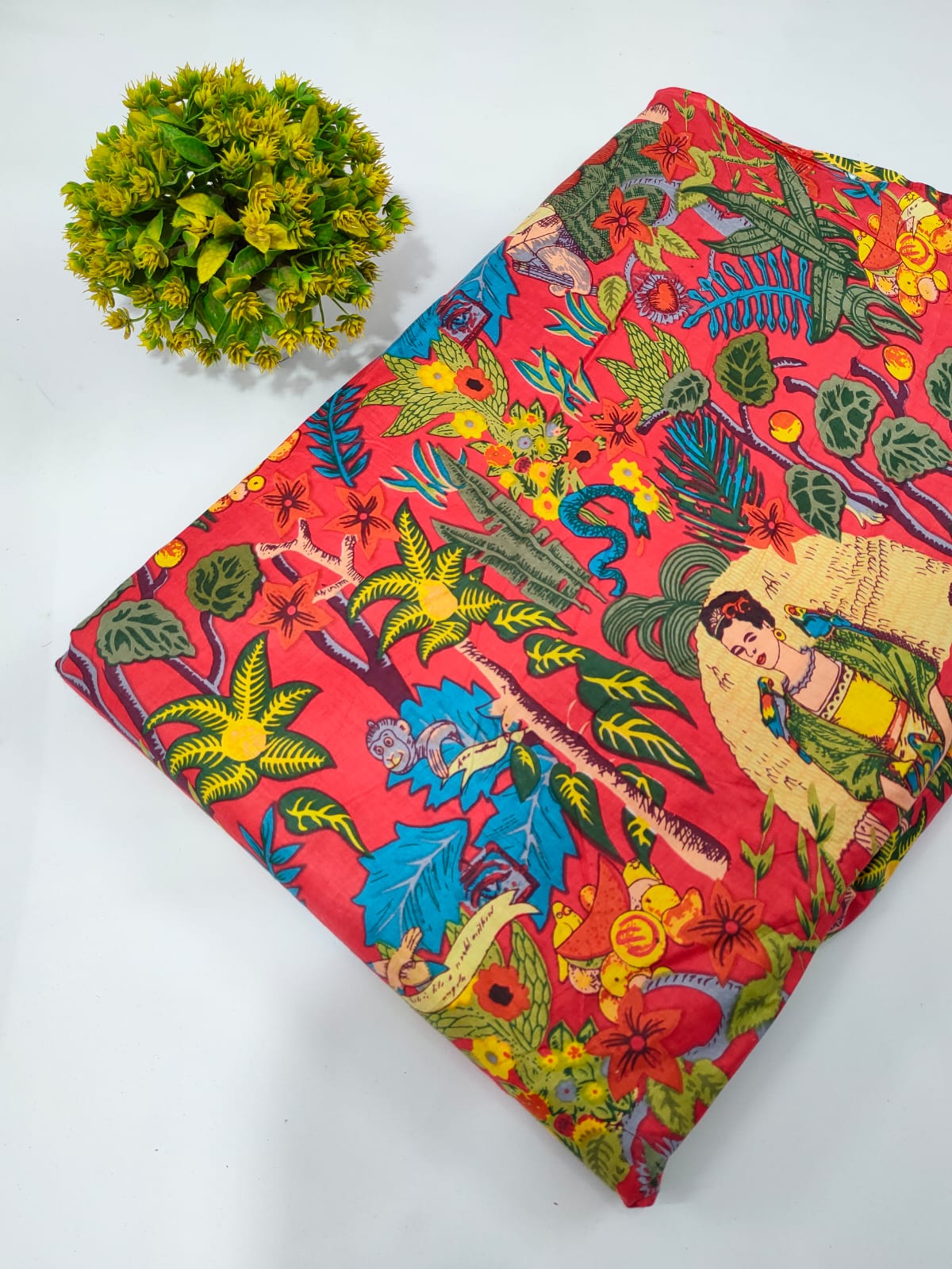 Cotton Screen Print Fabric