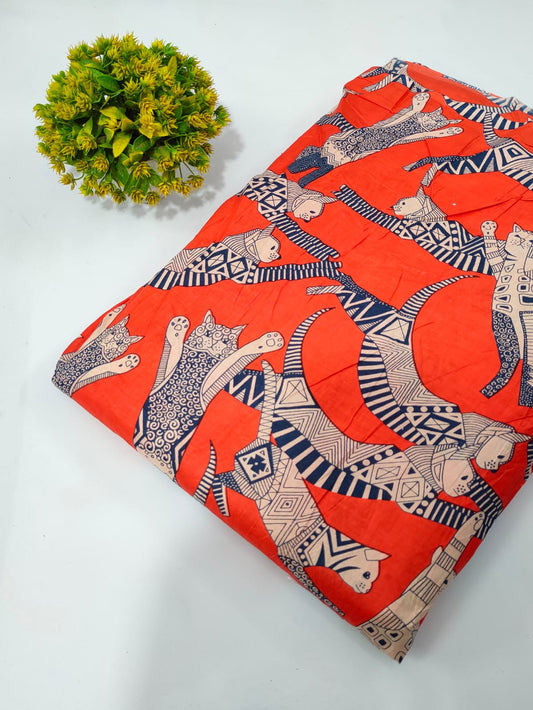 Cotton Screen Print Fabric