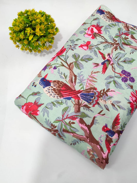 Cotton Screen Print Fabric