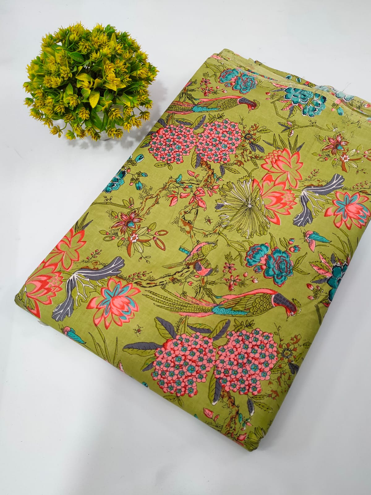 Cotton Screen Print Fabric