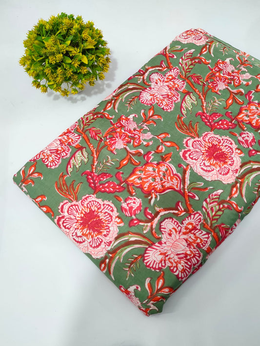 Cotton Screen Print Fabric
