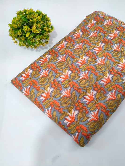 Cotton Screen Print Fabric
