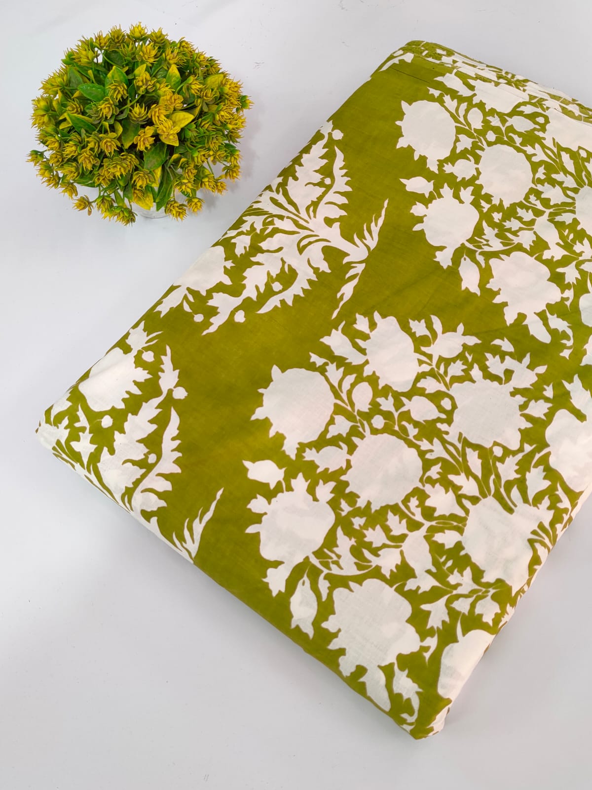 Screen Print Pure Cotton Fabric