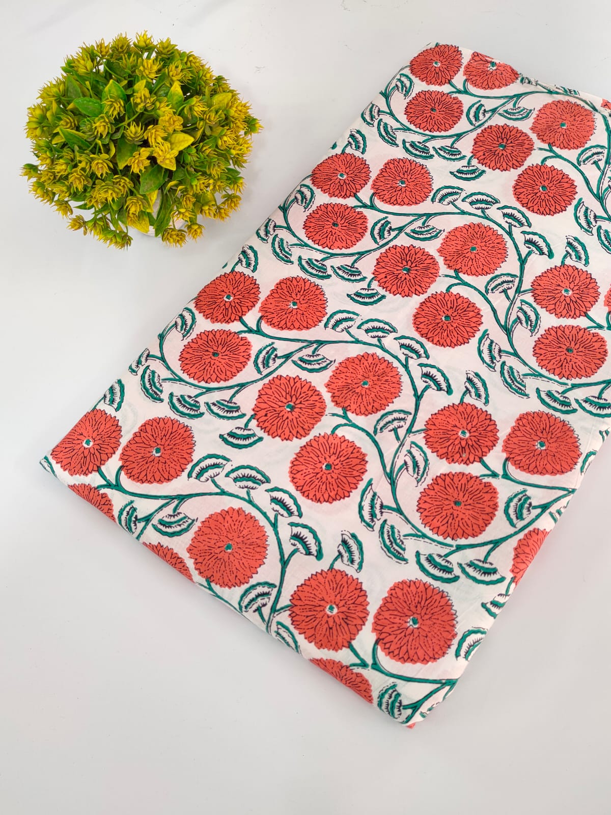 Screen Print Pure Cotton Fabric