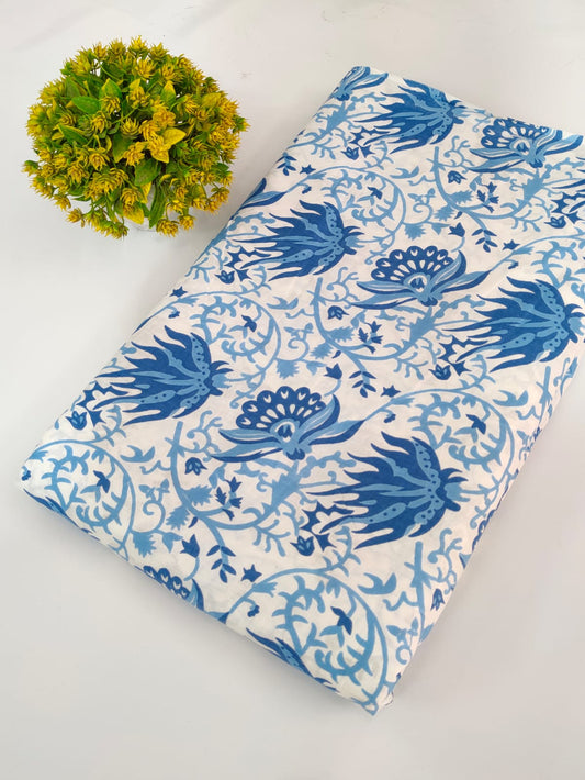 Screen Print Pure Cotton Fabric