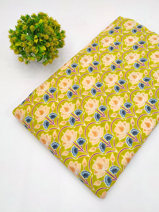 Cotton Dress Materials Tulsi Prints