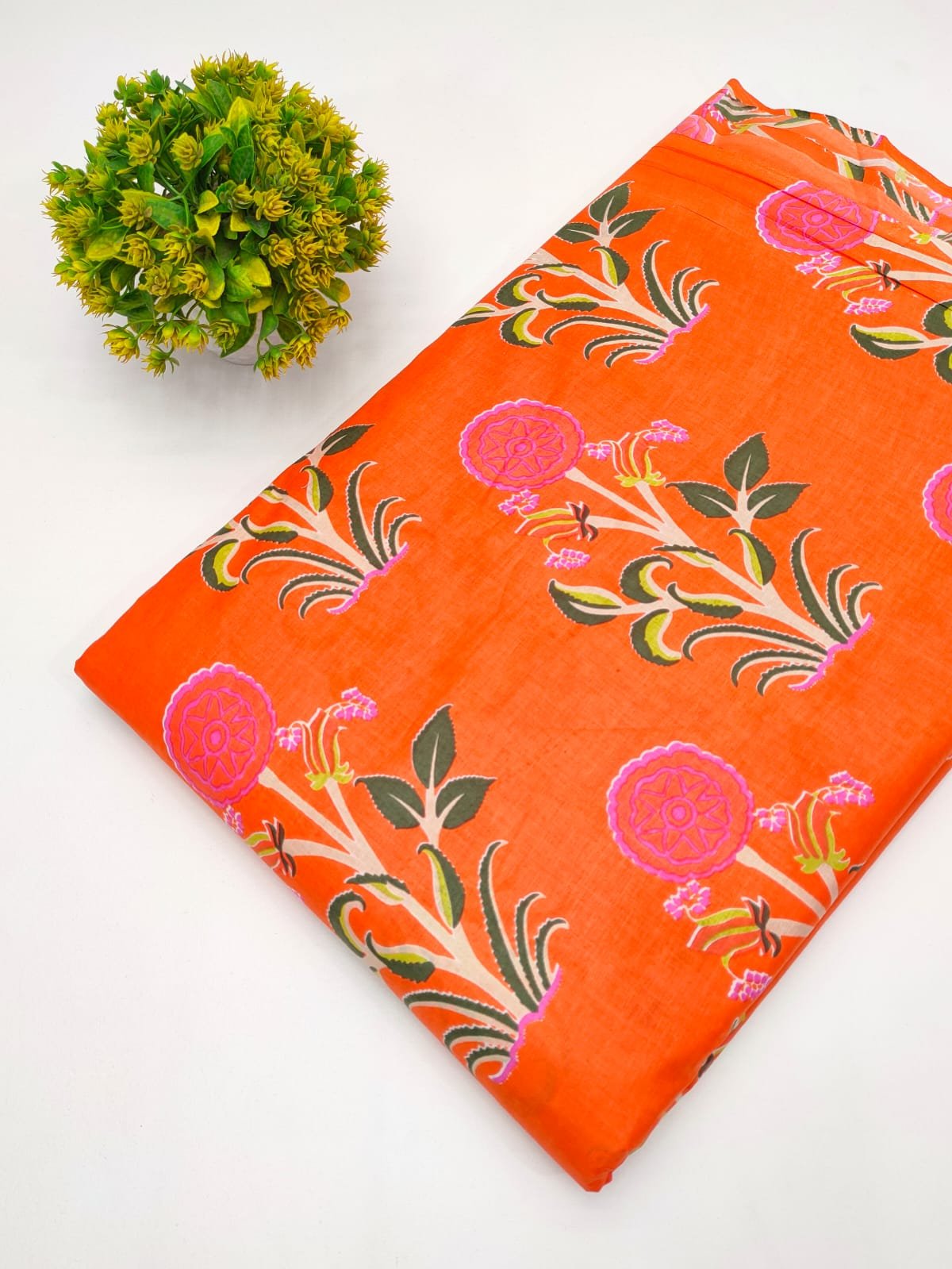 Cotton Dress Materials Tulsi Prints