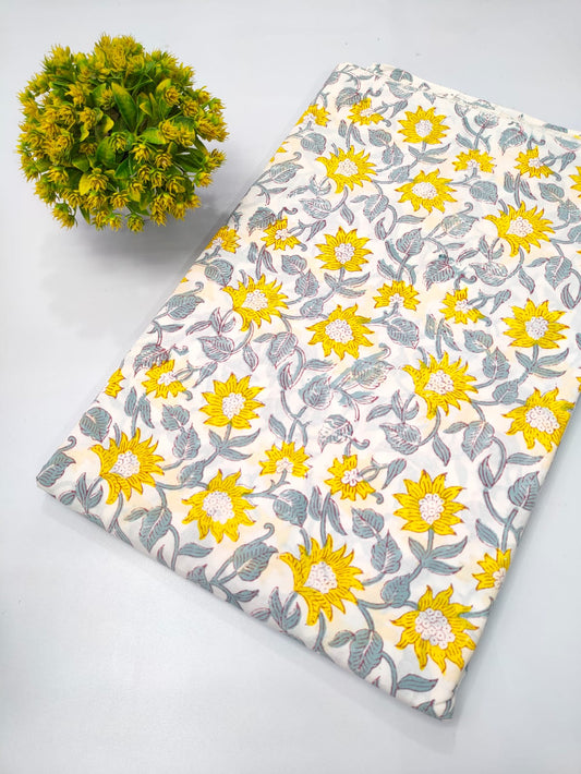 Repit Print Sanganeri hand block printed fabrics