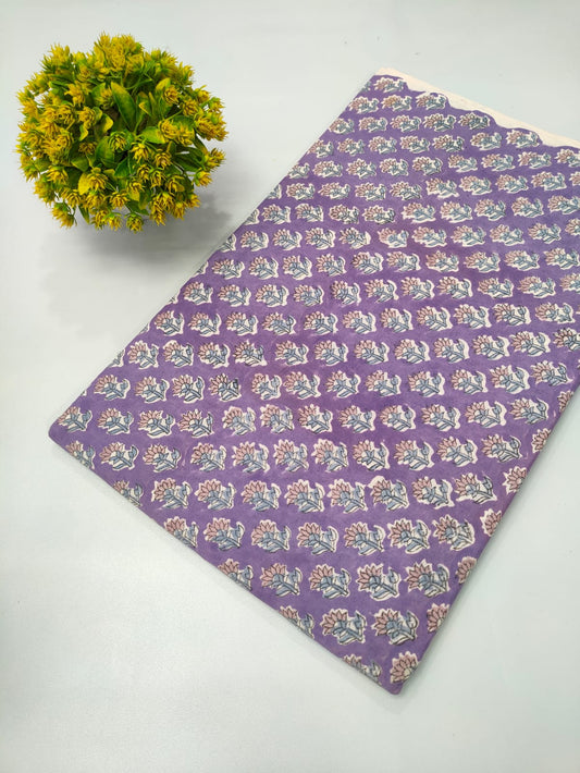 Repit Print Sanganeri hand block printed fabrics
