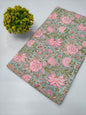 Repit Print Sanganeri hand block printed fabrics