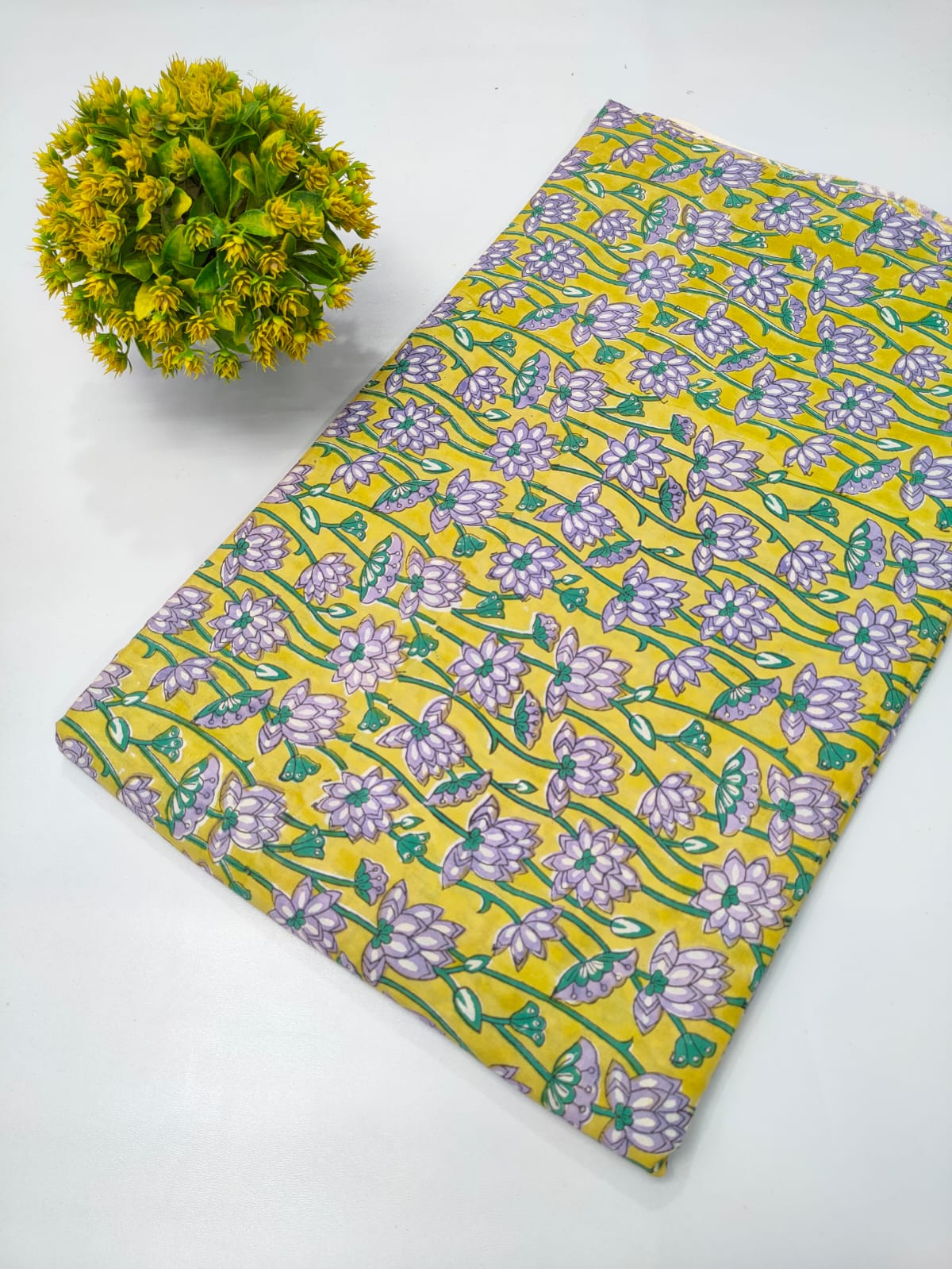 Repit Print Sanganeri hand block printed fabrics
