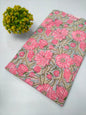 Repit Print Sanganeri hand block printed fabrics