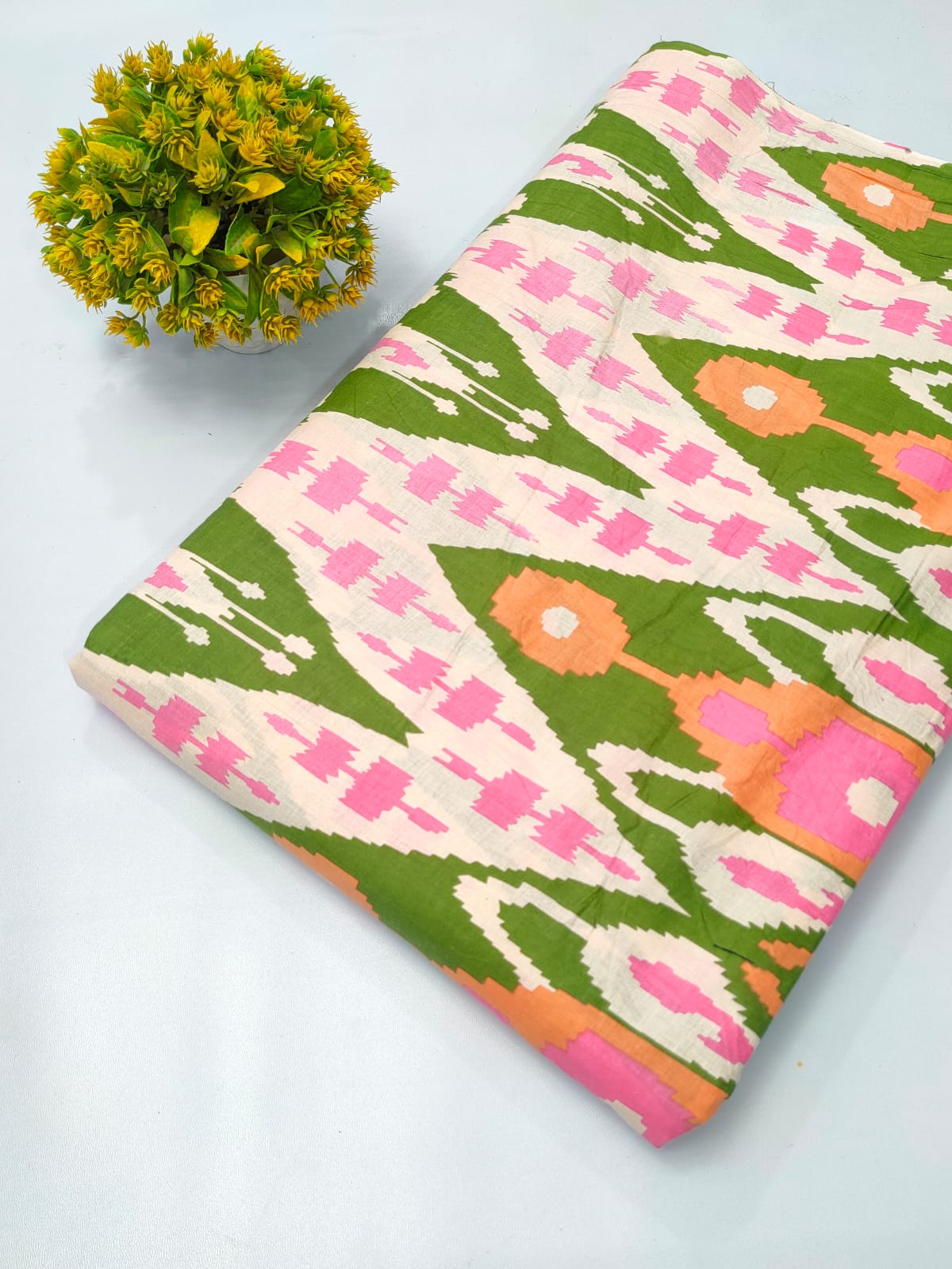 Cotton Fabrics Screen Printed