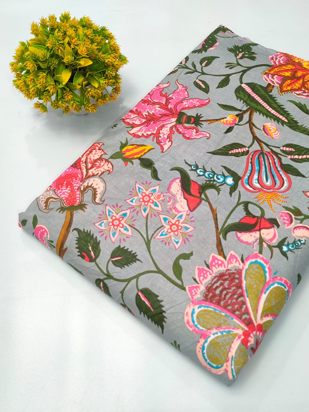 Cotton Fabrics Screen Printed