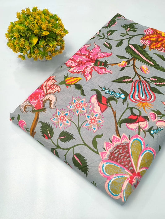 Cotton Fabrics Screen Printed