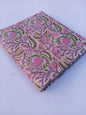 Beige Multi-Colored Floral Pattern Hand Block Printed Pure Cotton Fabric - JBR78