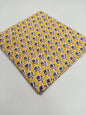 Yellow Floral Buti Sanganeri Hand Block Print Cotton Fabric From Tulsi Prints