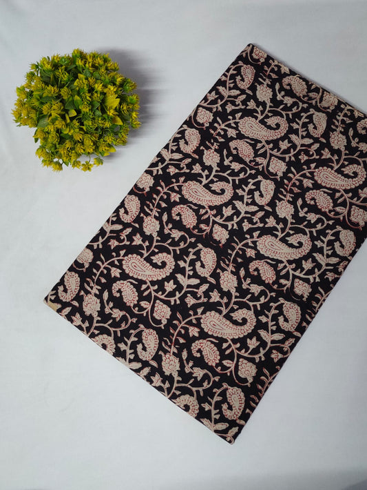 Hand Block Printed Pure Cotton Fabric - JBRBK1-2